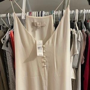 NWT LOFT White Tank Blouse